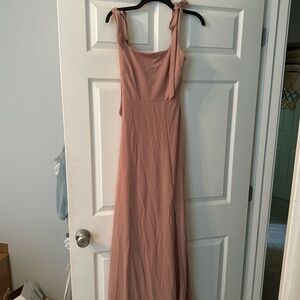 Birdy grey bridesmaid dress!! Color- chiffon dusty rose